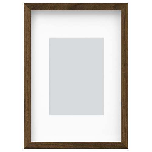 IKEA - RÖDALM, wooden frame, walnut effect, 21x30 cm