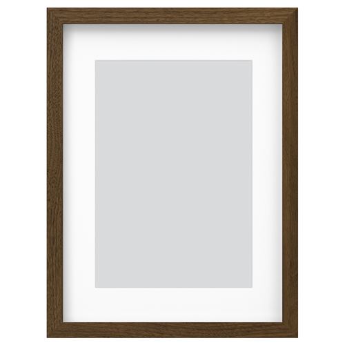 IKEA - RÖDALM, photo frame, walnut effect, 30x40 cm