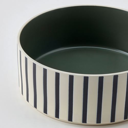 IKEA - UTSADD, cat/dog food bowl, multicolour, 19 cm