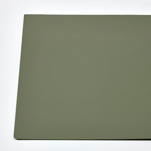 IKEA - UTSADD, place mat for food bowl, grey-green, 33x50 cm