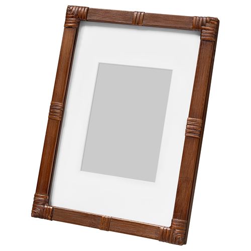 IKEA - KLIBBAL, wooden frame, brown, 21x30 cm