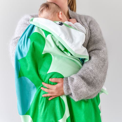 IKEA - GRÖNFINK, baby blanket, green, 80x100 cm