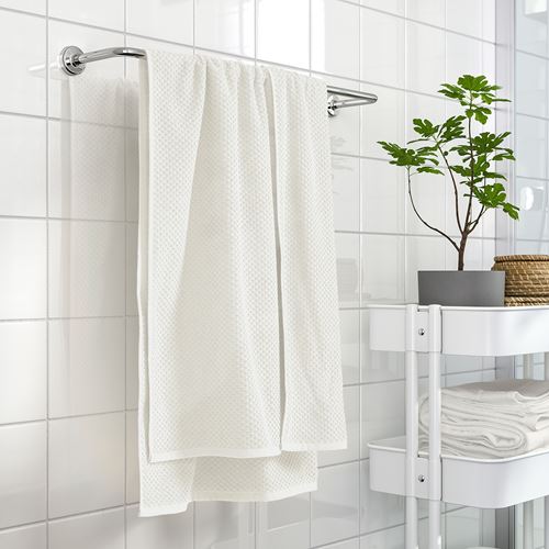 IKEA - GULVIAL, bath sheet, white, 70x140 cm