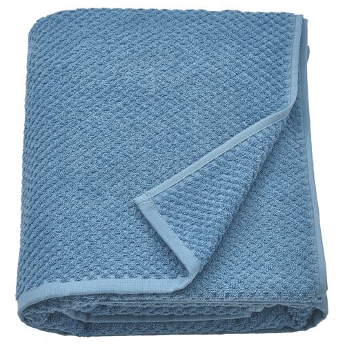 IKEA - GULVIAL, bath sheet, dark grey-blue, 100x150 cm