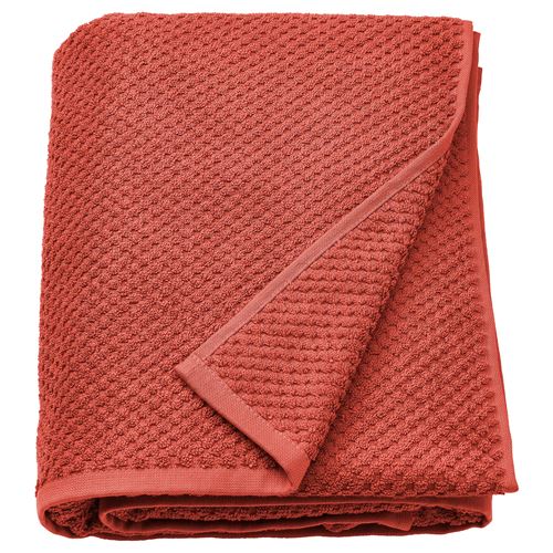 IKEA - GULVIAL, bath sheet, red-brown, 100x150 cm