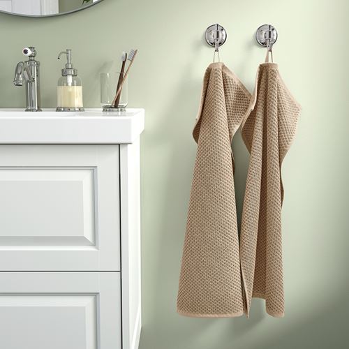 IKEA - GULVIAL, hand towel, beige, 40x70 cm