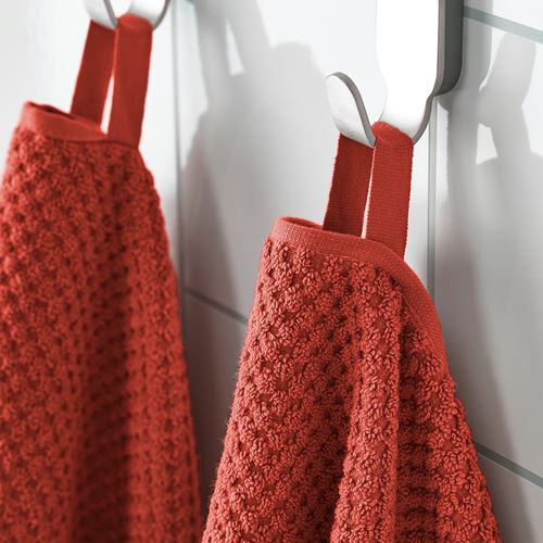 IKEA - GULVIAL, hand towel, red-brown, 40x70 cm