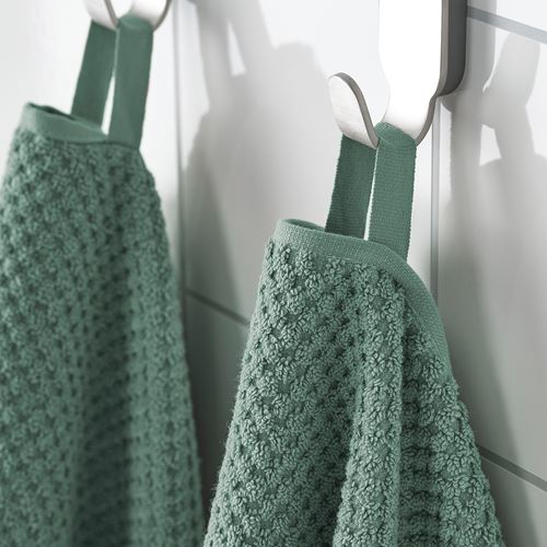 IKEA - GULVIAL, hand towel, turquoise, 40x70 cm