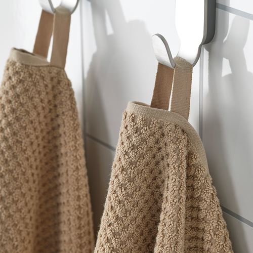 IKEA - GULVIAL, hand towel, beige, 30x50 cm