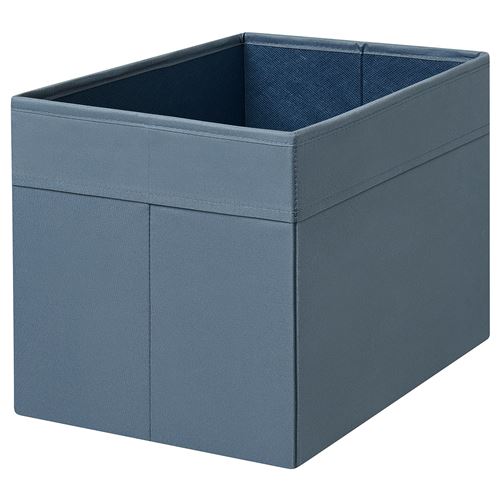 IKEA - DRÖNA, box, blue, 25x35x25 cm