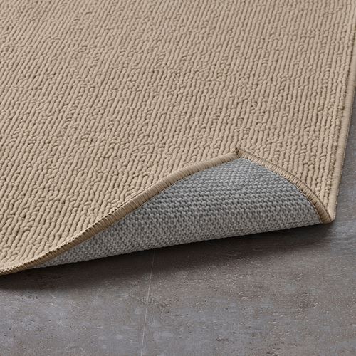 IKEA - FINTSEN, bath mat, beige, 40x60 cm