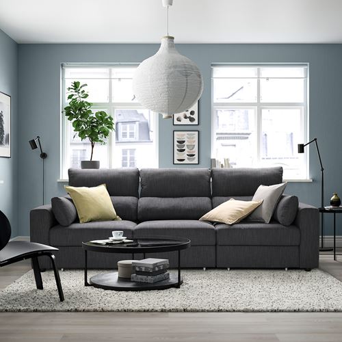 IKEA - ESKILSTUNA, 3-seat sofa, hillared anthracite