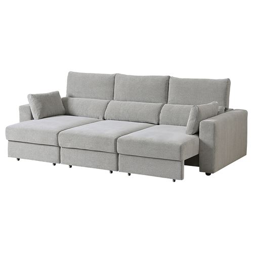 IKEA - ESKILSTUNA, 3-seat sofa, tallmyra white/black