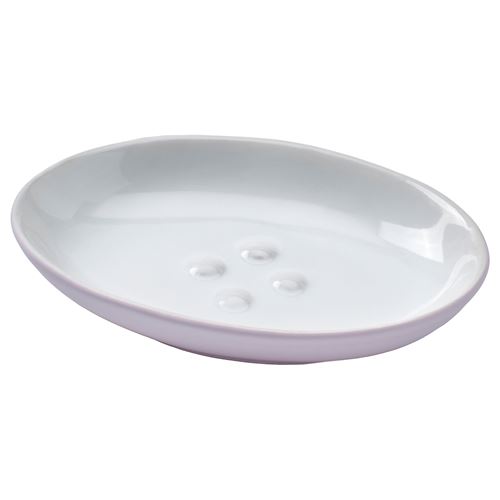 IKEA - EKOLN, soap dish, lilac, 13x9 cm