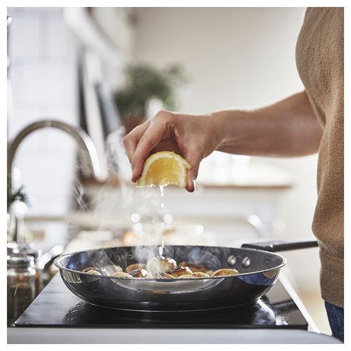 IKEA - MIDDAGSMAT, frying pan, non-stick coating-stainless steel, 24 cm