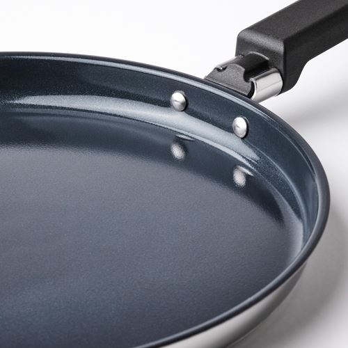 IKEA - MIDDAGSMAT, crepe/pancake pan, stainless steel, 24 cm