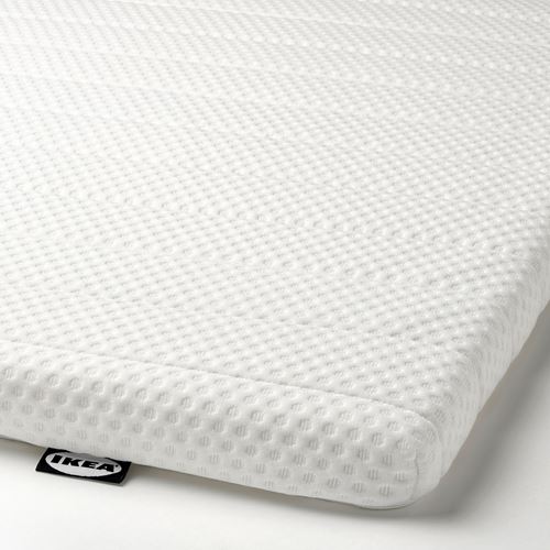 IKEA - NISSEHOLM, double mattress pad, white, 140x200 cm