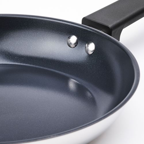 IKEA - MIDDAGSMAT, frying pan, non-stick coating-stainless steel, 24 cm