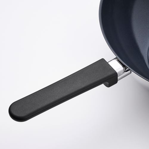 IKEA - MIDDAGSMAT, wok tava, yapışmaz kaplama-paslanmaz çelik, 32 cm