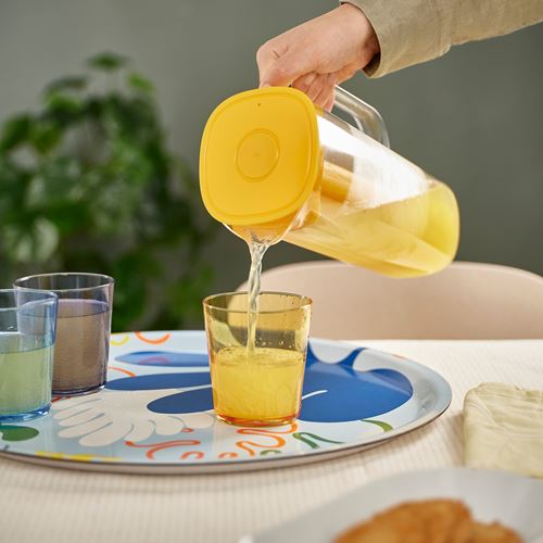 IKEA - MOPPA, jug, yellow, 1,7 l