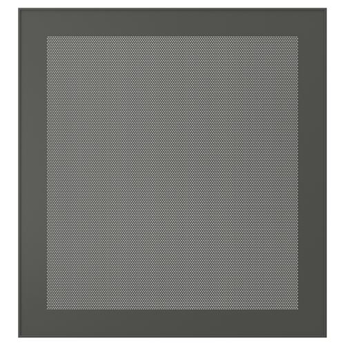 IKEA - MÖRTVIKEN, door, dark grey, 60x64 cm