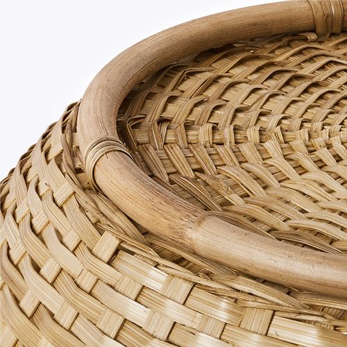 IKEA - LOVRAFSA, basket, bamboo, 50x32 cm