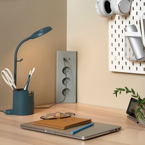 IKEA - SKOTAT, uzatma kablosu, yeşil, 1.8 m