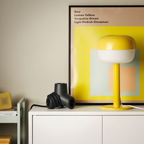 IKEA - HORNFELS, uzatma kablosu, koyu gri, 1.8 m