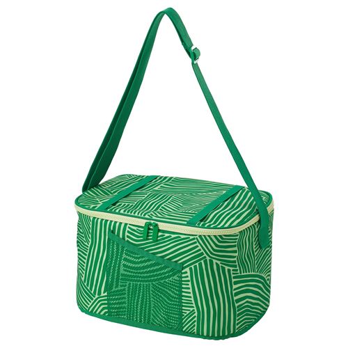 IKEA - NABBFISK, cool bag, green, 36x26x22 cm