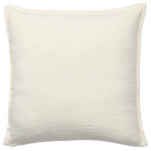 IKEA - LAGERPOPPEL, lace pillow cover, off white, 50x50 cm