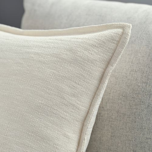 IKEA - LAGERPOPPEL, lace pillow cover, off white, 50x50 cm