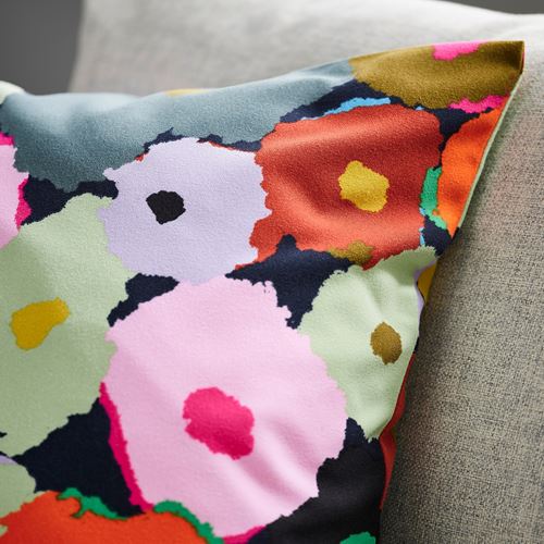 IKEA - MURREVA, lace pillow cover, multicolour, 50x50 cm