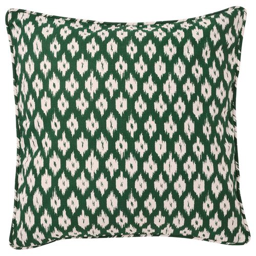 IKEA - SKANEFIBBLA, lace pillow cover, green/white, 50x50 cm