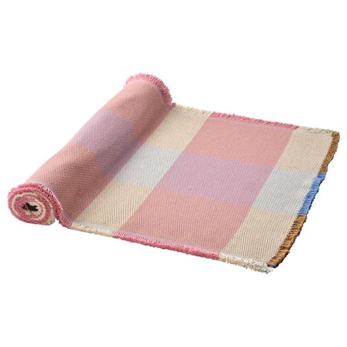 IKEA - STRANDFLOKA, servis örtüsü, çok renkli, 35x130 cm