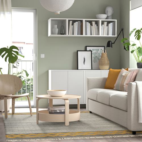 IKEA - RYSSGRAS, handwoven rug, grey/yellow, 170x240 cm