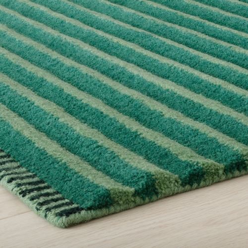 IKEA - TAGSPAR, large rug, green, 200x300 cm