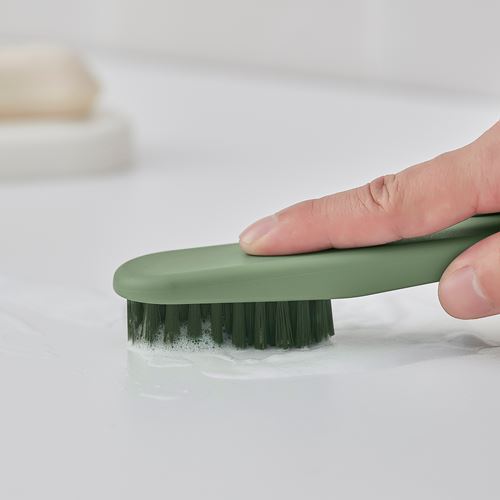 IKEA - PEPPRIG, scrubbing brush, green