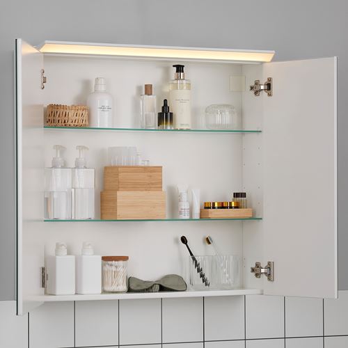 IKEA - TREASJÖN, bathroom wall cabinet, 80x17x75 cm