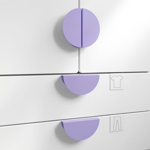 IKEA - BEGRIPA, handle, lilac, 130 mm