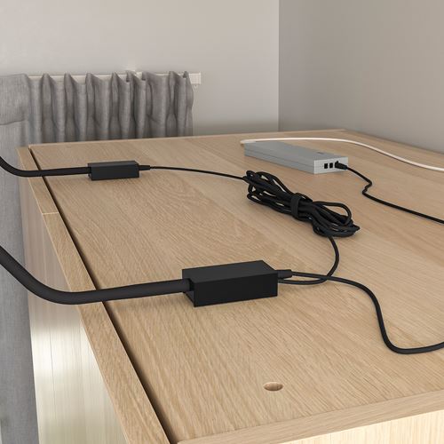 IKEA - YTBERG/TRADFRI RODRET, aydınlatma seti, siyah