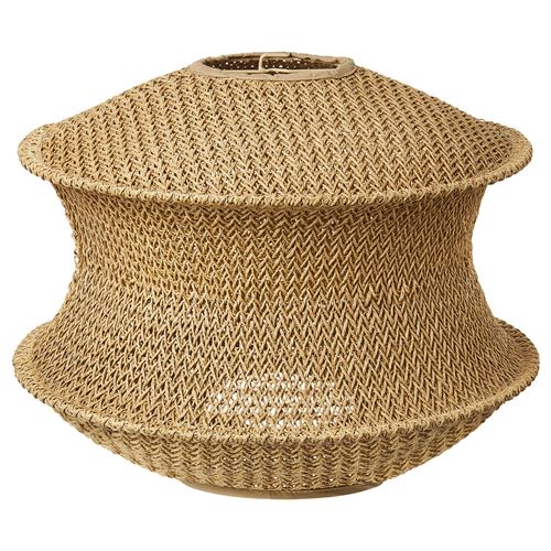 IKEA - BLASTANG, sarkıt lamba abajur başlığı, natürel, 45 cm