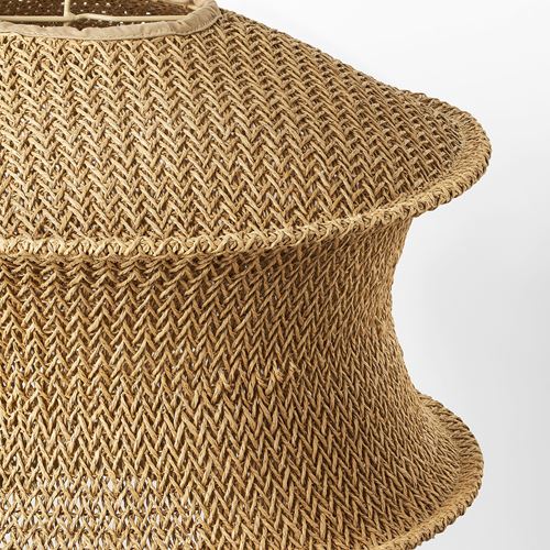 IKEA - BLASTANG, sarkıt lamba abajur başlığı, natürel, 45 cm