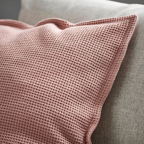 IKEA - KLOTSTARR, lace pillow cover, pale pink, 50x50 cm