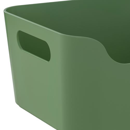 IKEA - UPPDATERA, box, green, 24x17 cm