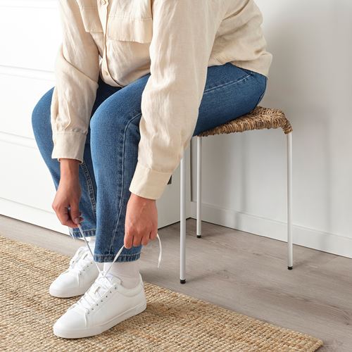 IKEA - JUTEBODA, tabure, natürel-beyaz