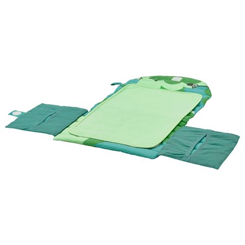 IKEA - GRÖNFINK, babycare mat, green, 70x35 cm