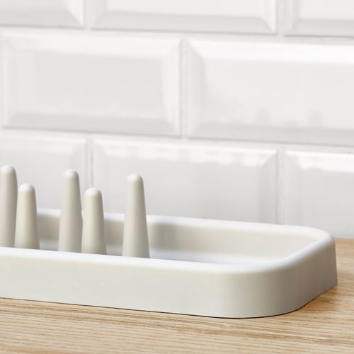 IKEA - STAMLING, dish drainer, off white, 48 cm