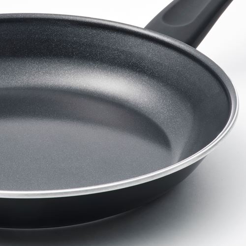 IKEA - HEMLAGAD, kızartma tavası, yapışmaz kaplama-siyah, 24 cm
