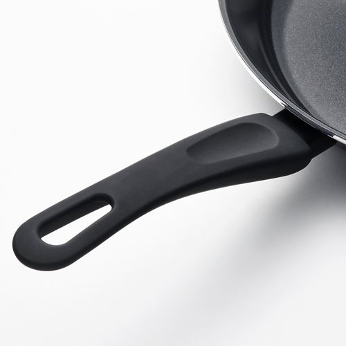 IKEA - HEMLAGAD, kızartma tavası, yapışmaz kaplama-siyah, 28 cm