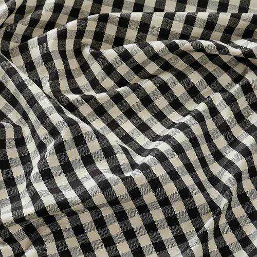 IKEA - TAGGLUSERN, pre-cut fabric, black-white, 150x300 cm